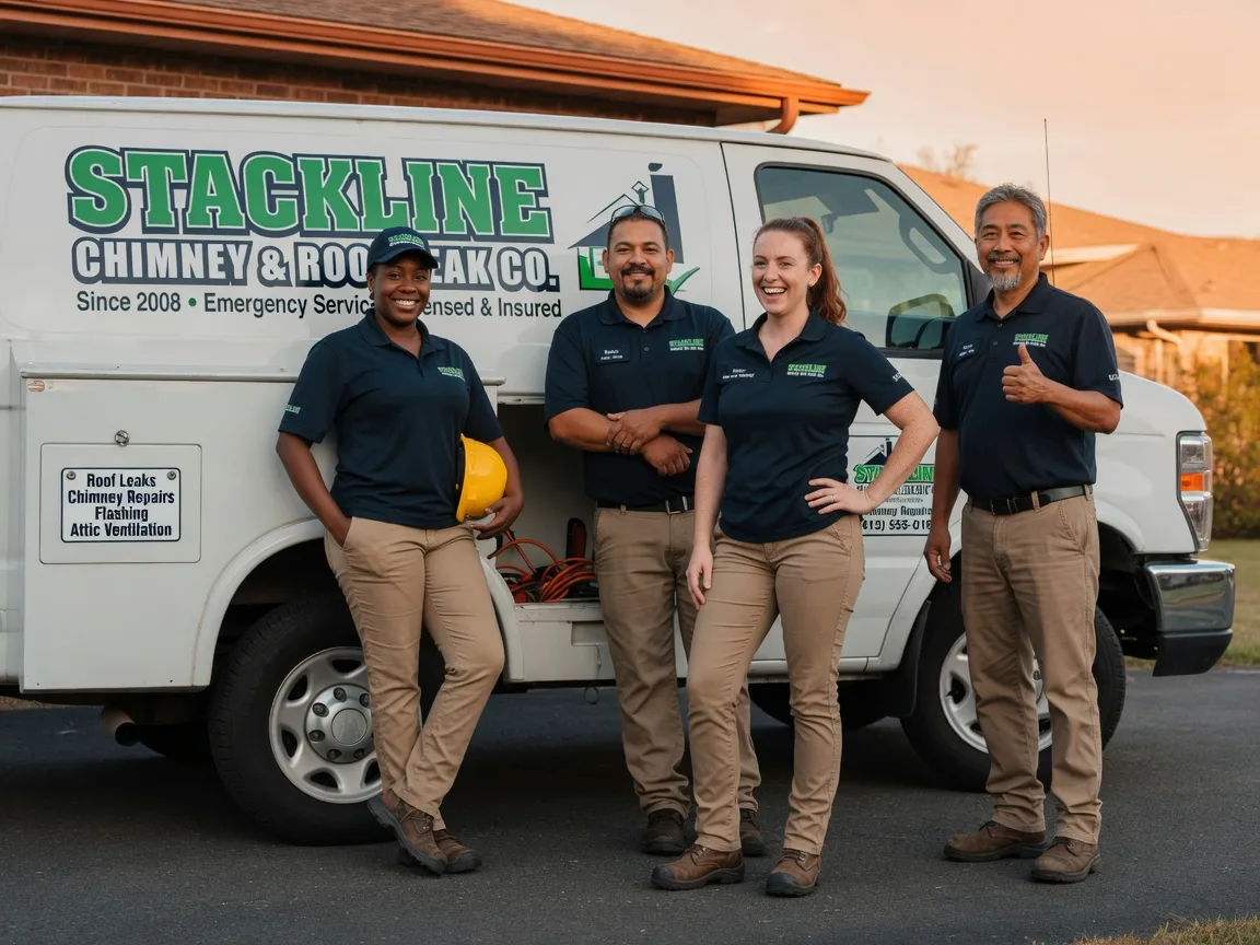 Chimney flashing repair company in Oxford, GA